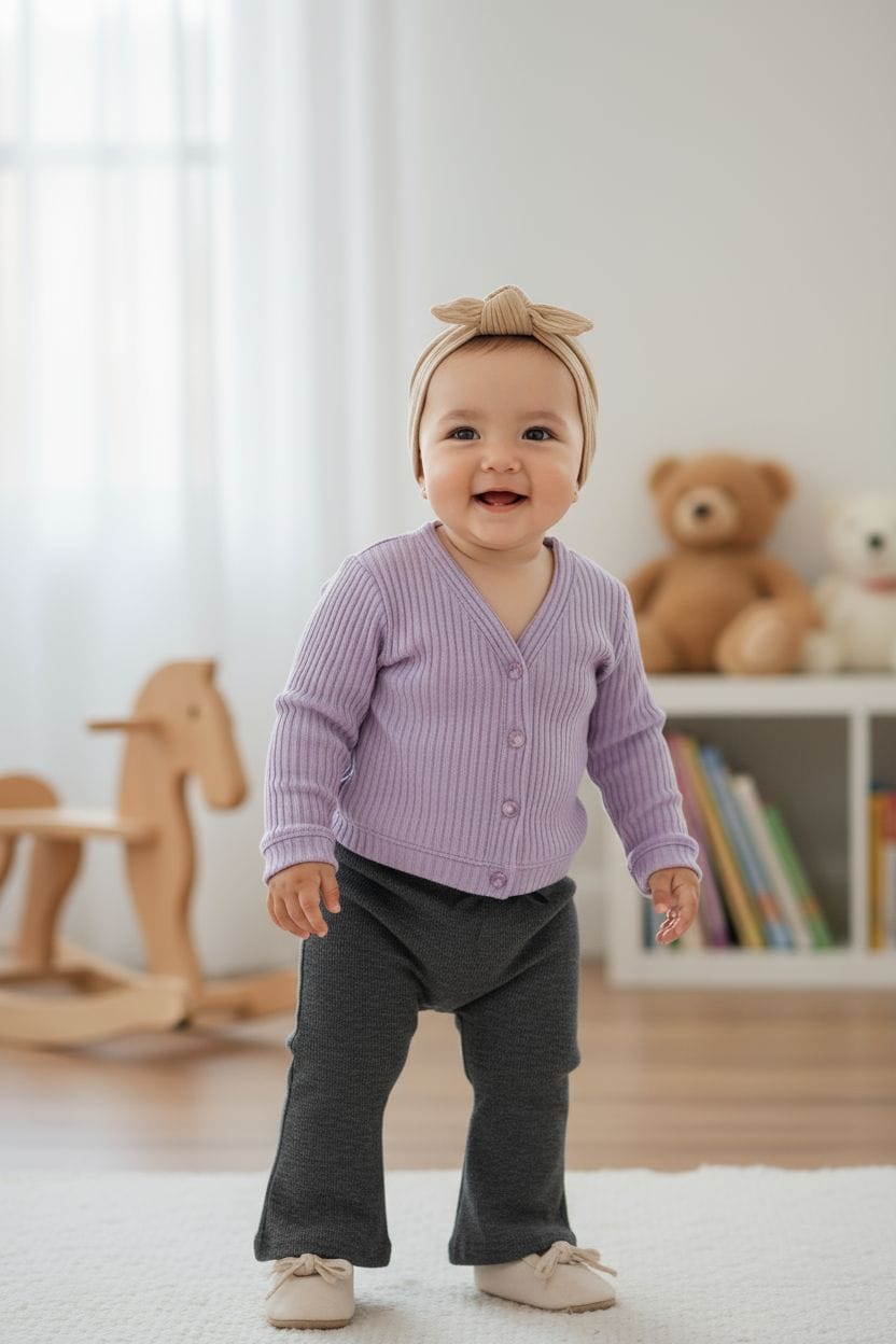 Cardigan lavanda