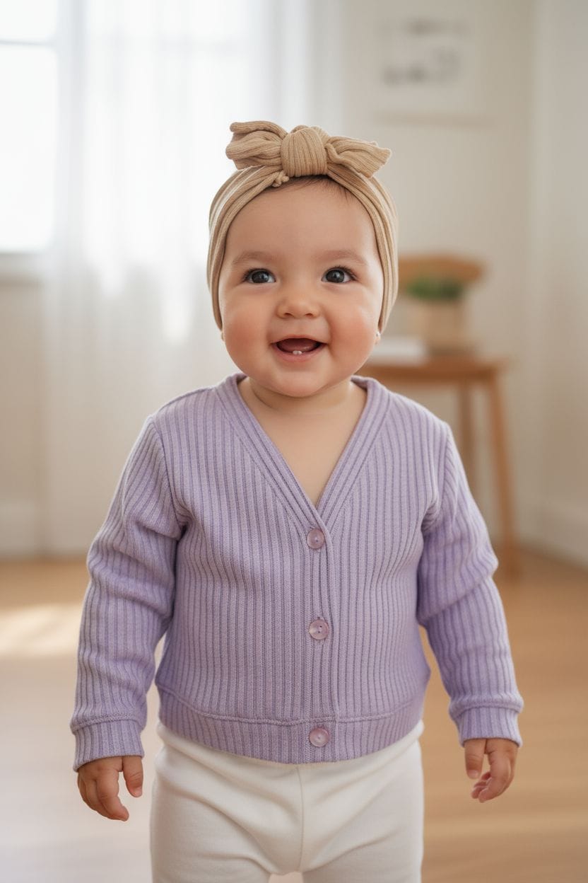 Cardigan lavanda