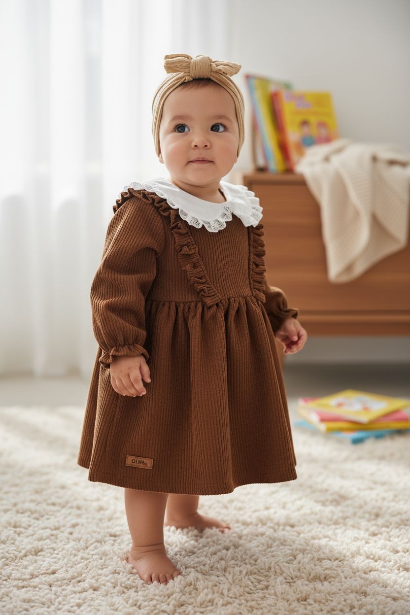 Vestido de pana