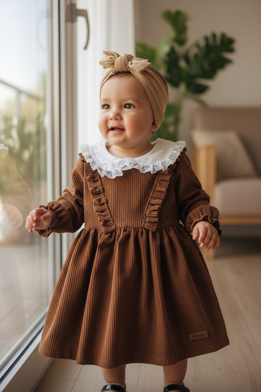 Vestido de pana