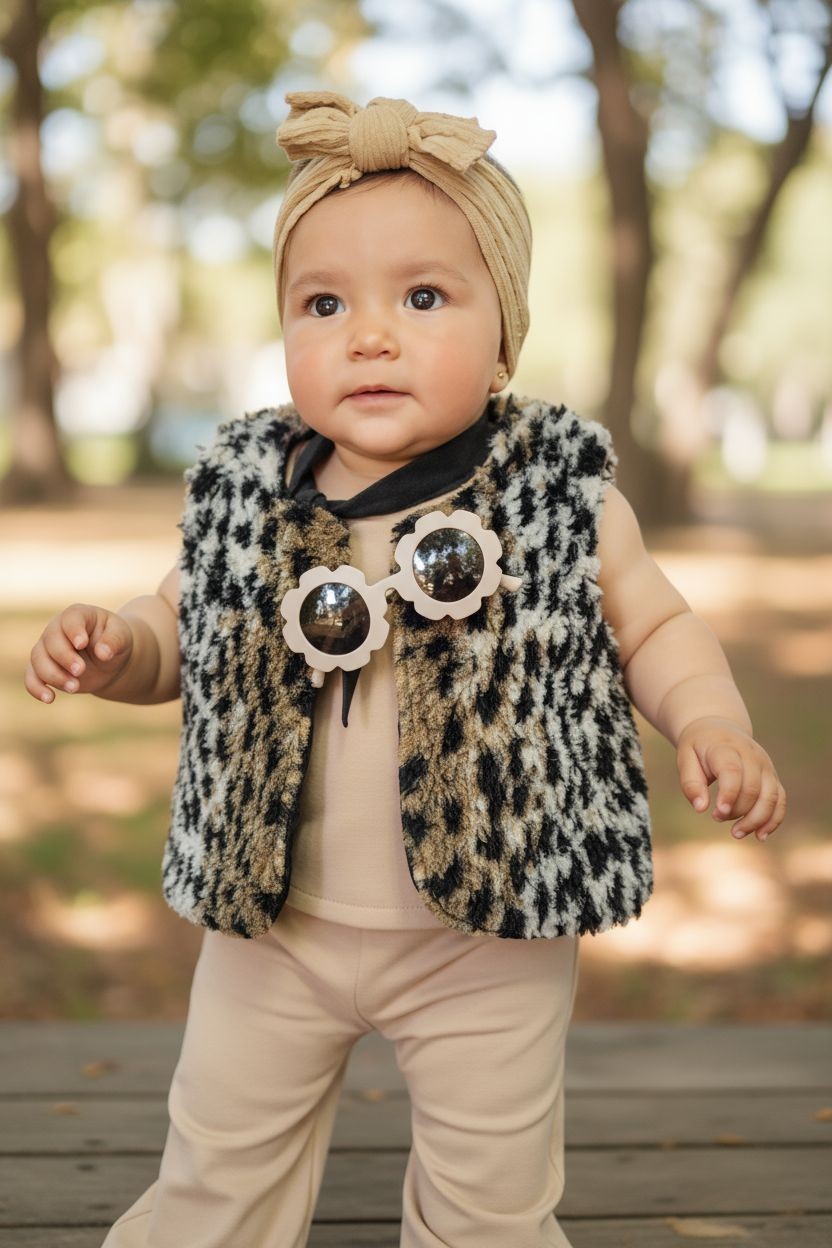 Chaleco animal print