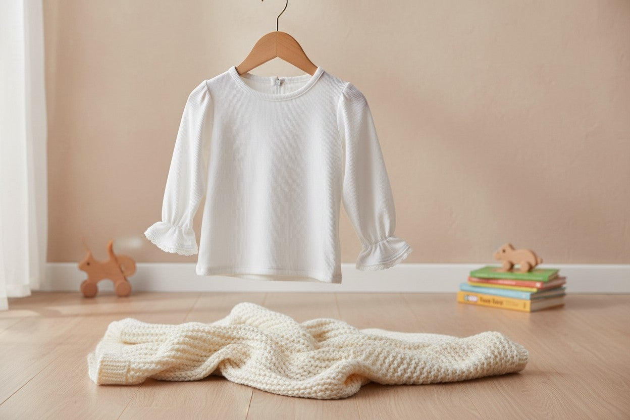 Blusa puñito de algodon