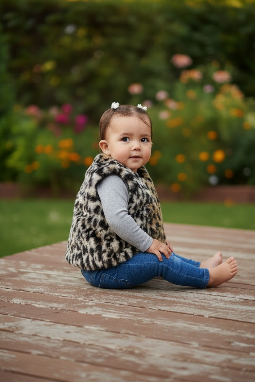 Chaleco animal print